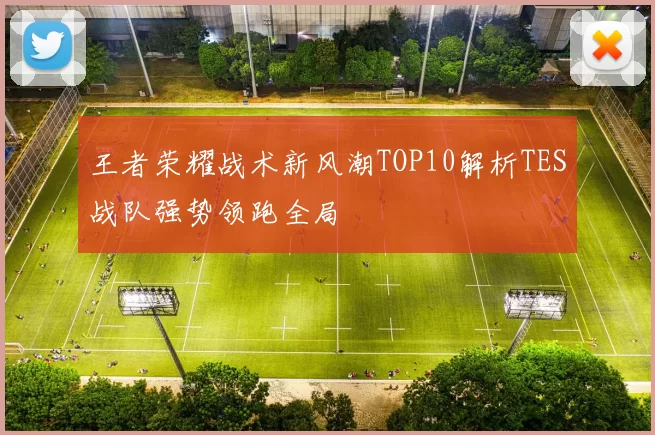 王者荣耀战术新风潮TOP10解析TES战队强势领跑全局